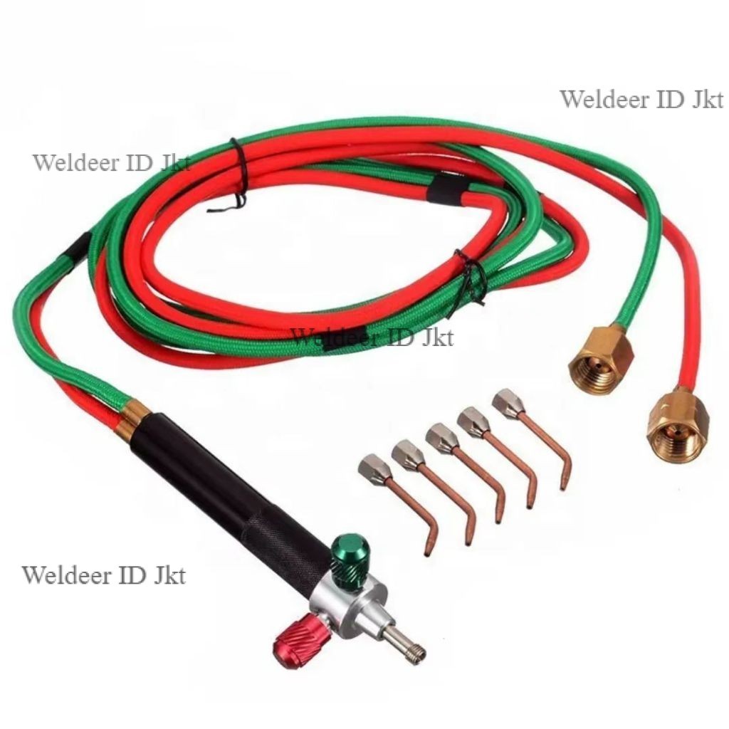 Blender Las Mini Welding Torch Pistol Asetilen Oksigen Gas Alat Las Potong
