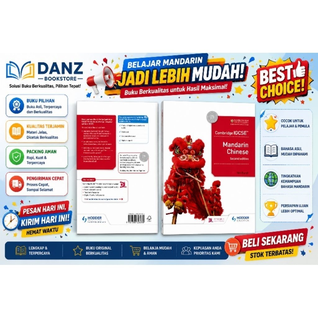 Cambridge IGCSE Mandarin Chinese – Buku Persiapan Lengkap Ujian Bahasa Mandarin IGCSE