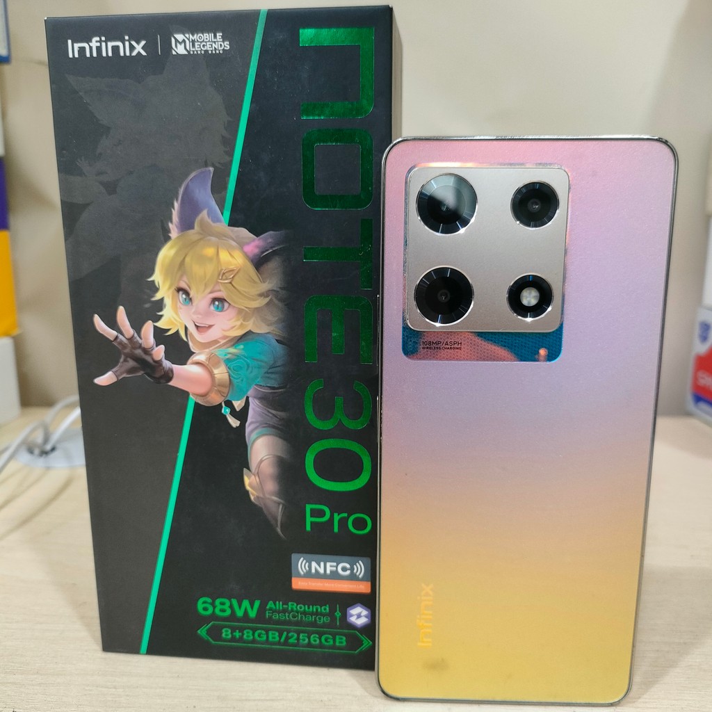 Handphone Infinix Note 30 Pro Ram 8/256 GB (cek deskripsi, minus 11) 840783