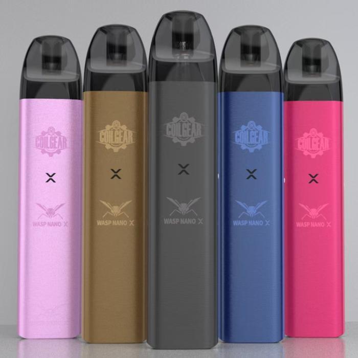 Wasp Nano X Coil Gear 1000mAh Pod Kit by Oumier x Coil Gear - Wasp Nano X Pod Kit