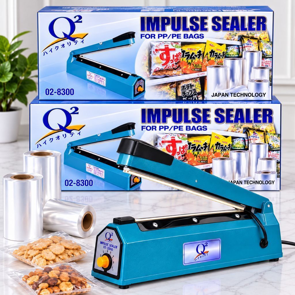 [RP] Impulse Sealer Q2-8300 Alat Las Plastik Kemasan Makanan
