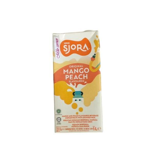Nestle Sjora Mango Liquid Concentrate 1000ml 1 Liter Peach