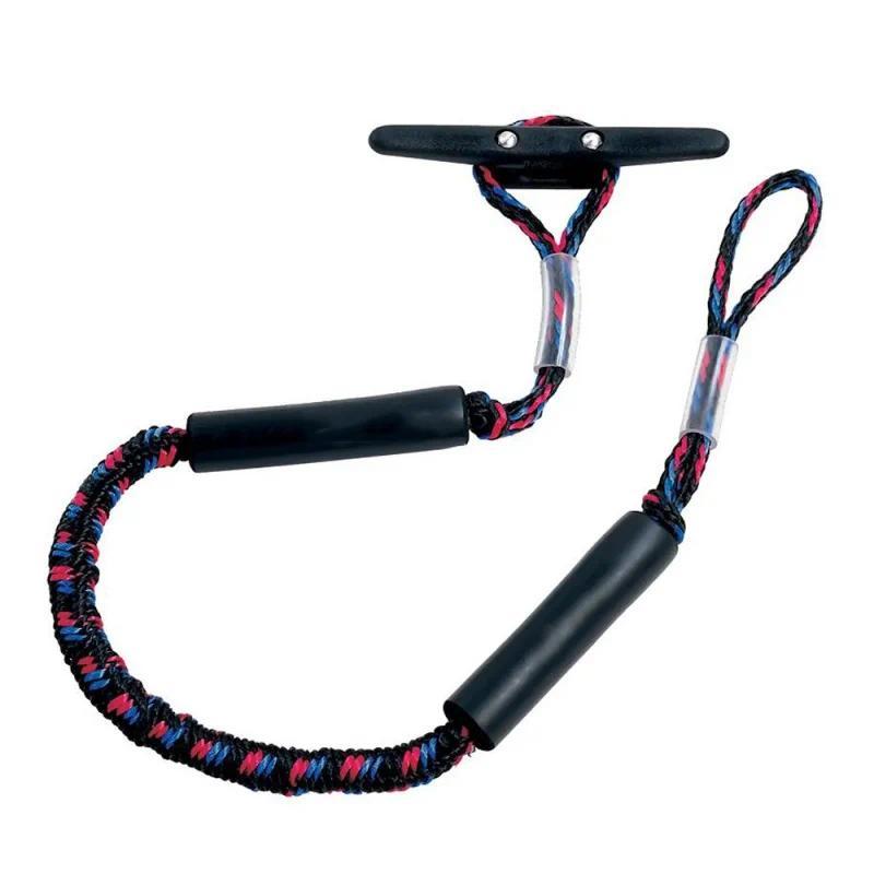 ISURE MARINE 4FT Boat Elastic Rope Motorboats Marine Cable Dock Rope Mooring Rope Fast Boat Connecti