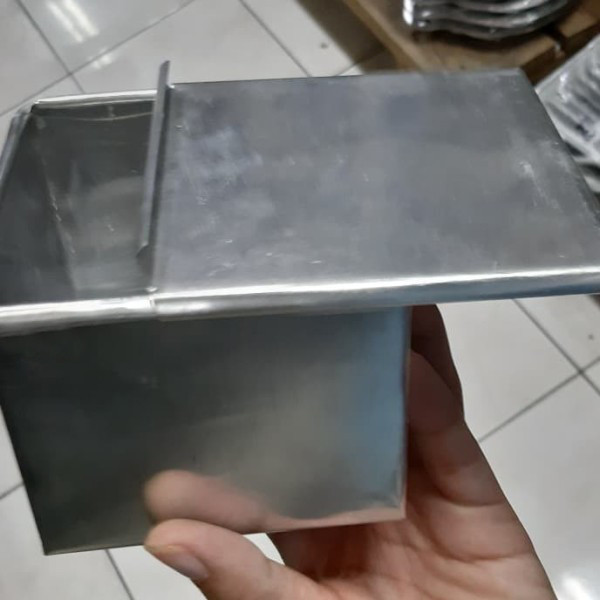 Loyang Roti Tawar Mini + Tutup / Loyang Roti Kubus / Loyang Kubus