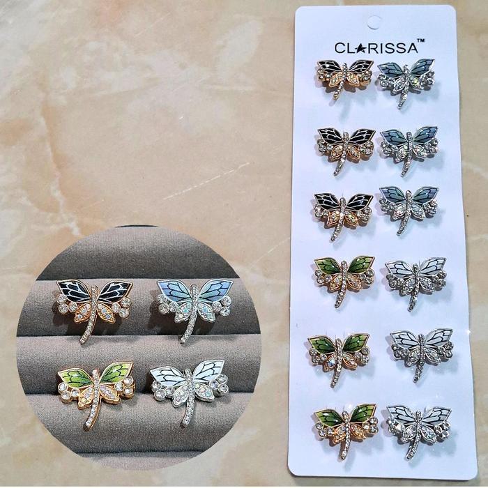 BROS DAGU BESI MUTIARA 1 LUSIN Gold Silver - Capung