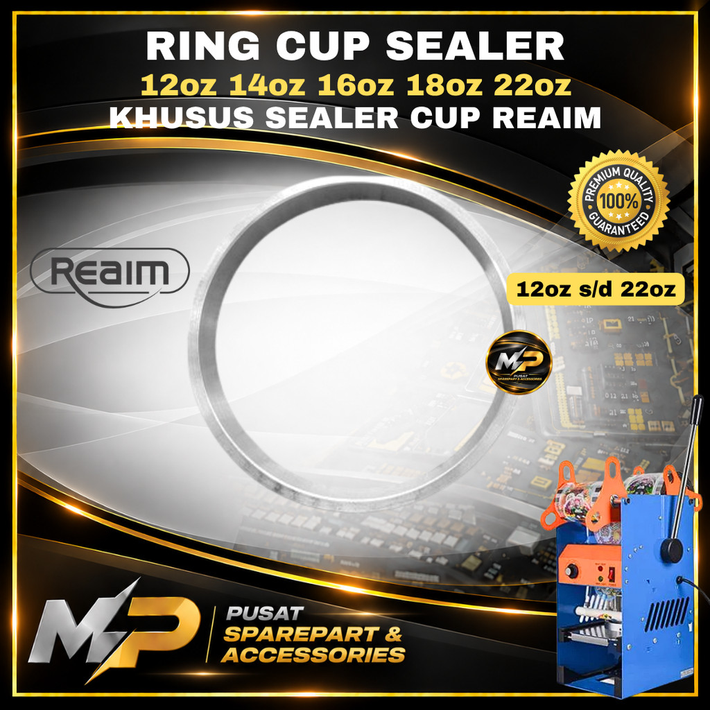 RING CUP SEALER REAIM 12oz s/d 22oz FLAT CUP | RING SEALER CUP REAIM | RING SEALER CUP REAIM 12oz | 