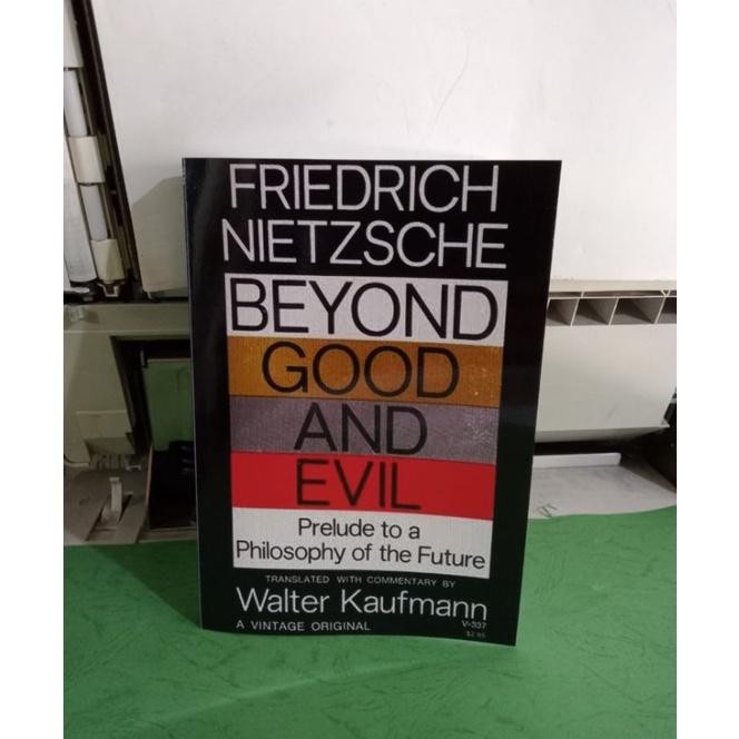 buku fisik Buku Beyond Good and Evil Friedrich Nietzsche