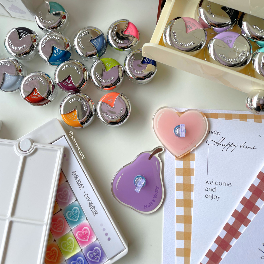 [READY STOCK] NAIL YOLLY NAIL TIP STAND | Gel Polish | Nail Art | WILONAILSUPPLY