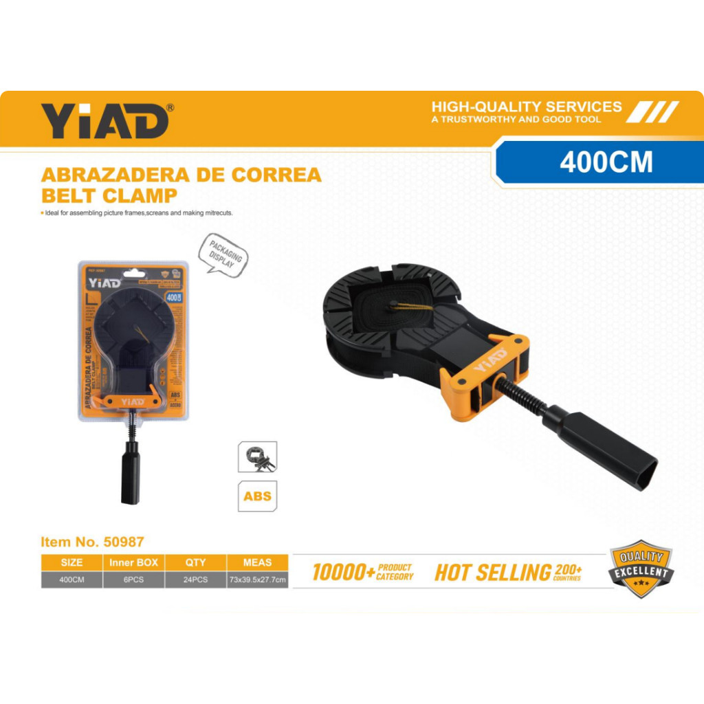 YiAD Klem Kayu Belt Clamp Multifungsi Klem Sabuk Tali / Hexagonal Belt