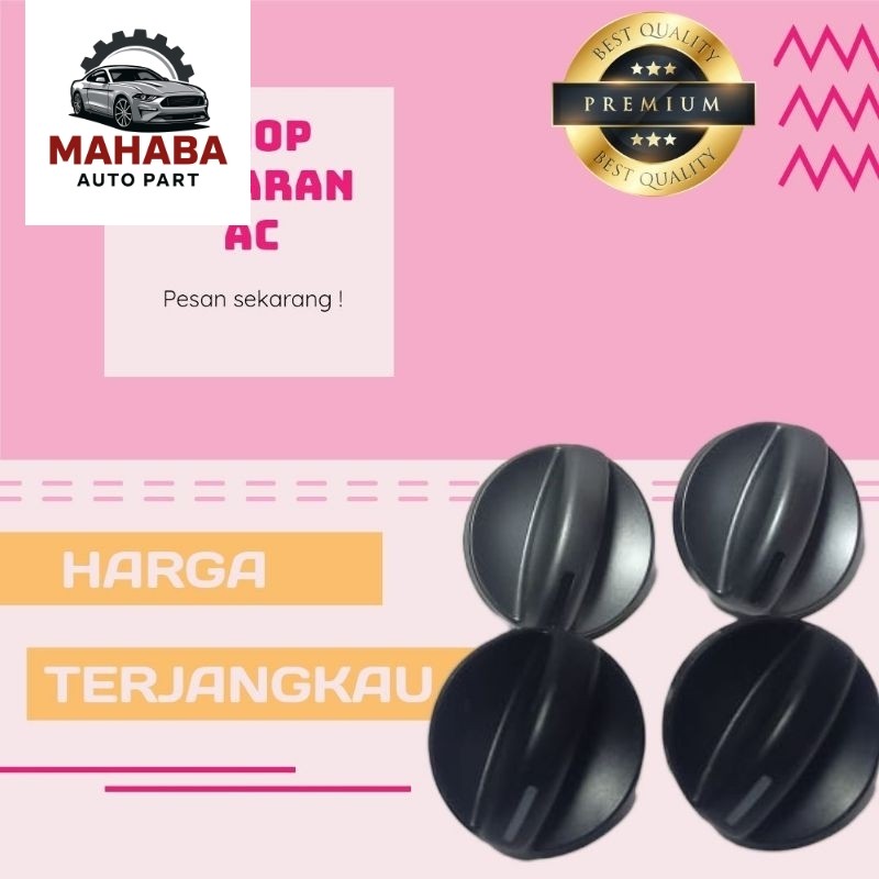 Knop putaran AC mobil Toyota agya, ayla, sigra, calya