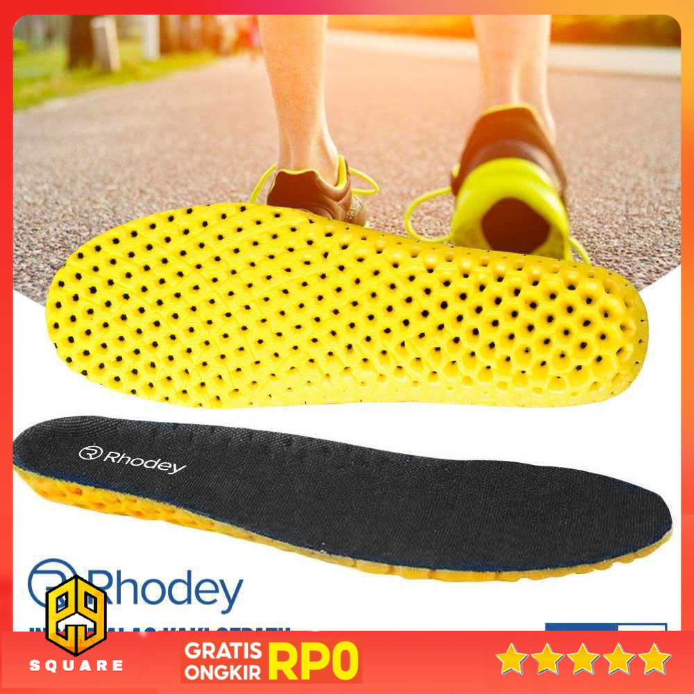 Rhodey Insole Sepatu Alas Kaki Orthopedic Sport - Y3Y27 Original 99 Square