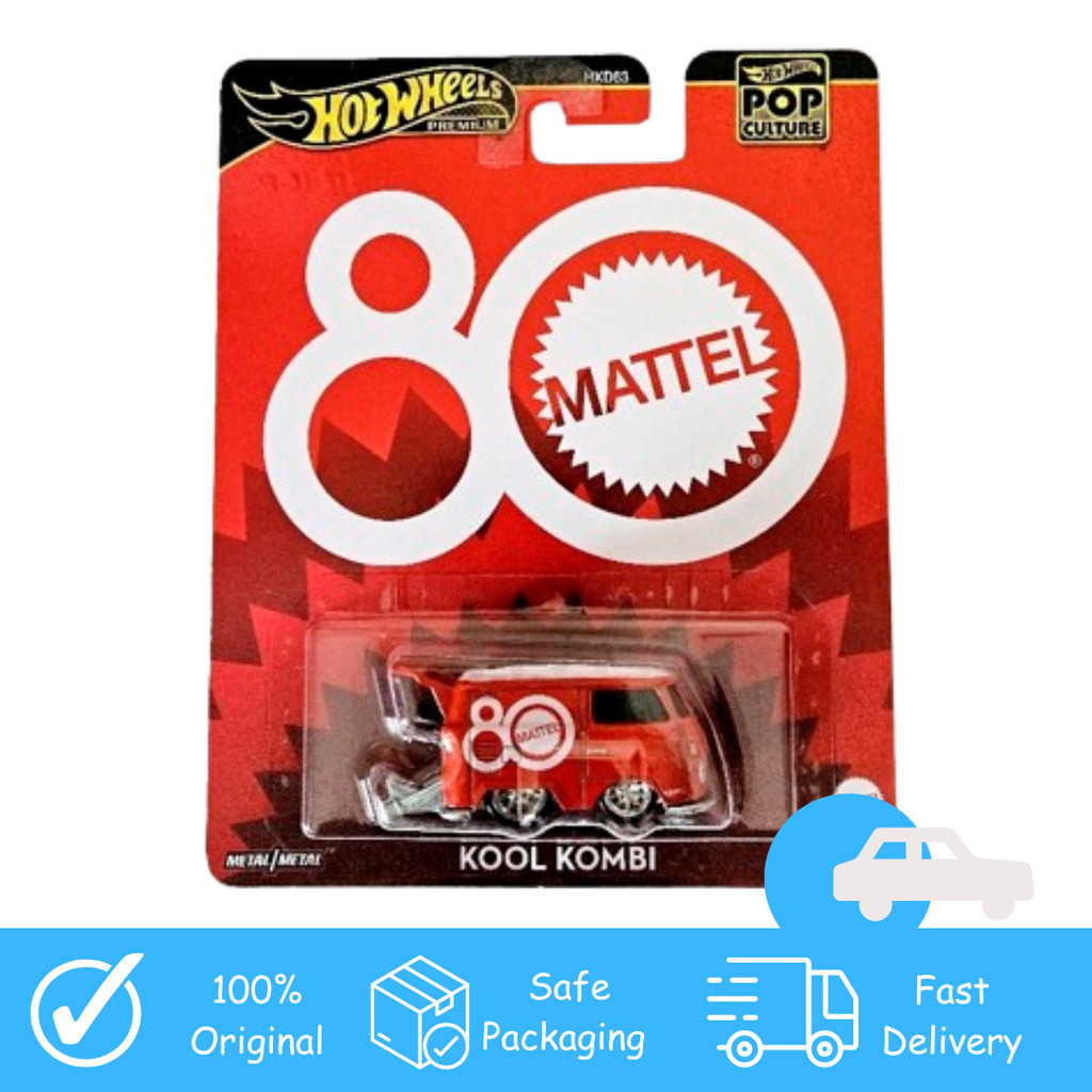 Hotwheels Kool Kombi 80 Mattel Red