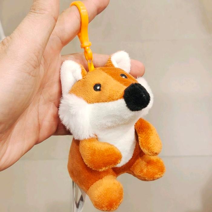 Miniso Hiasan Tas / Gantungan Lucu Animal Forest Party (10.2cm) UNICORN / LION / CROCO / FOX / BEAR 