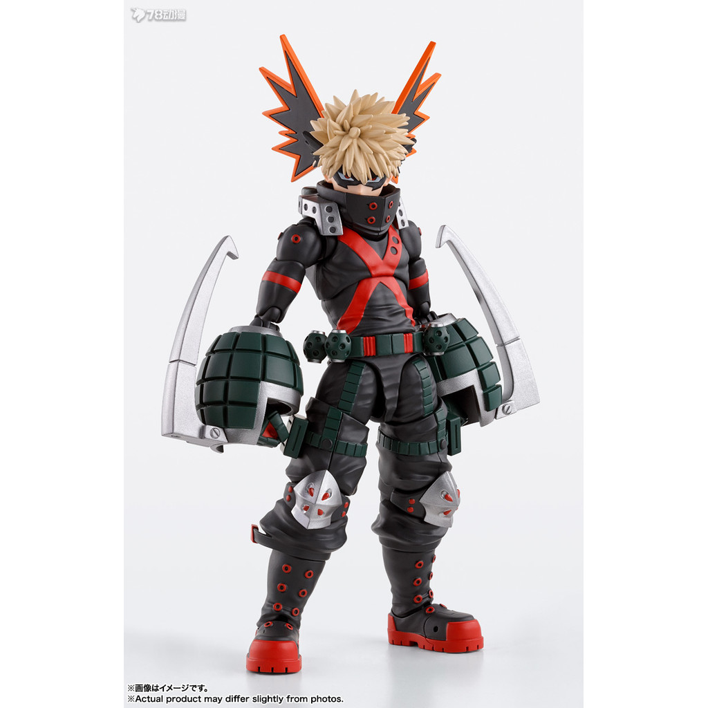 Fast Shipping Bandai Anime SHF My Hero Academia Midoriya Izuku Bakugou Katsuki Todoroki Shoto Origin