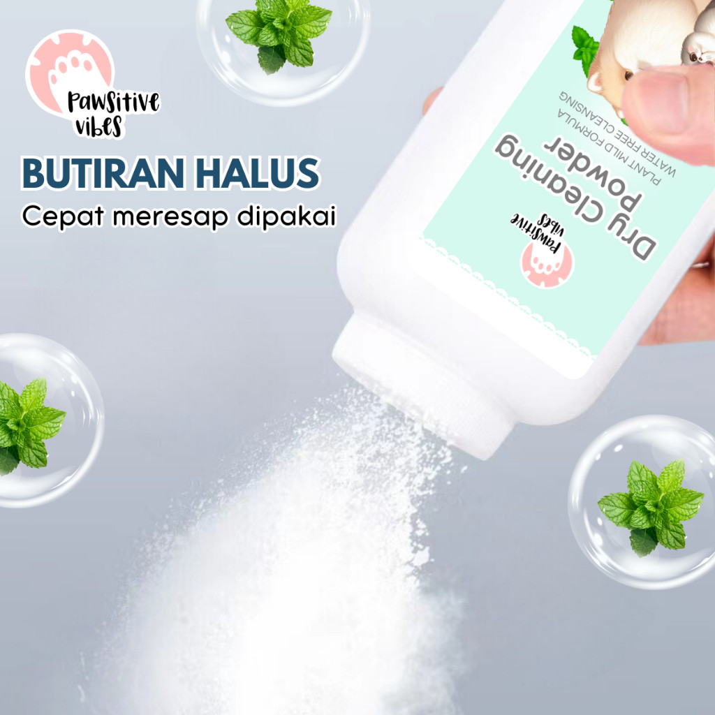 Bedak Kucing Anti Kutu Jamur dan Scabies - Bedak Anjing Anti Fleas 260gr - Bedak Hewan Anti Kutu dan