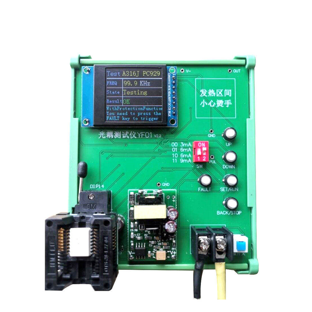 IC Optocoupler Tester METER A3120 / PC923 / A316J / A330J / A332J / A325J / PC929 / TLP701 Inverter 