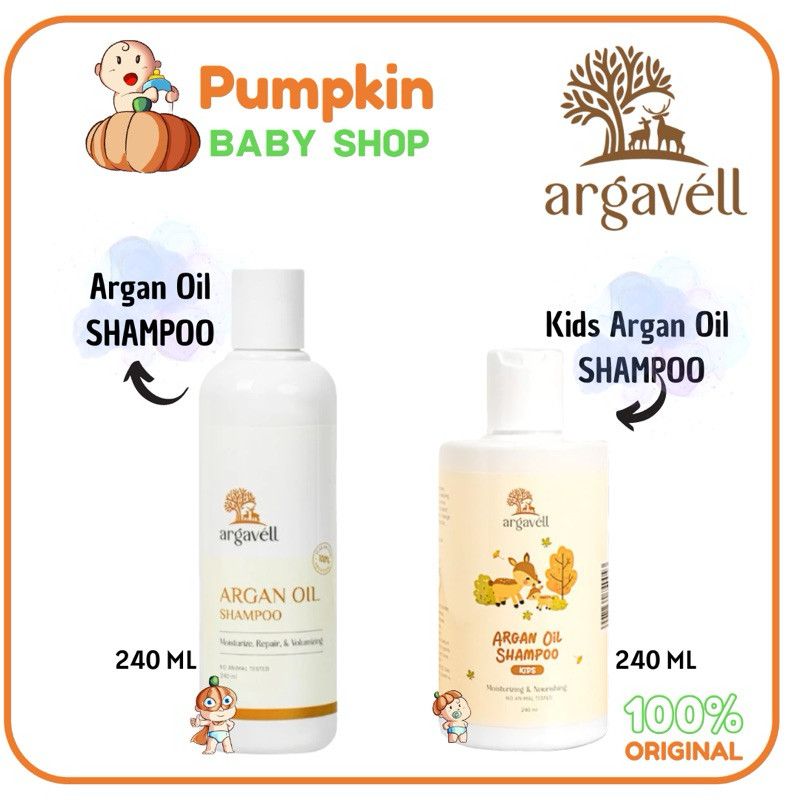 ARGAVELL Argan Oil Shampoo & Argan Kids Shampoo