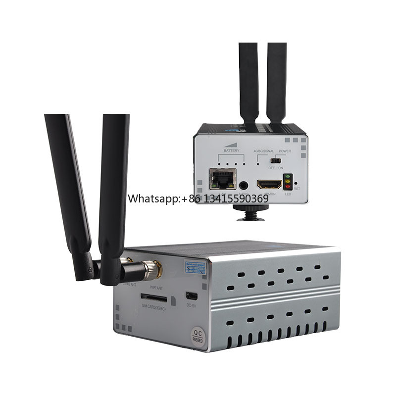 Manufacturer Price Broadcasting Equipment H.264 H.265 HD   Streaming IP Video Decoder Digital TV Enc