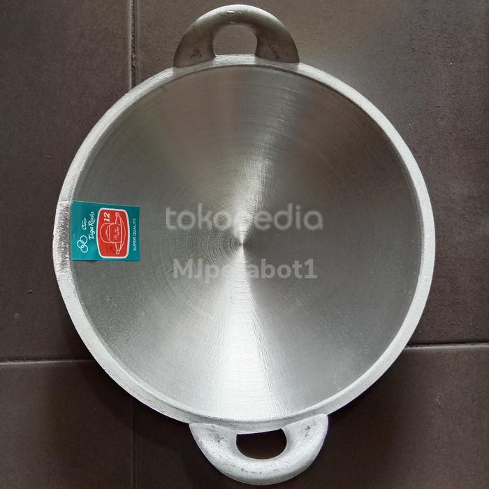 Wajan/ Kuali Cap Tiga Roda No 12