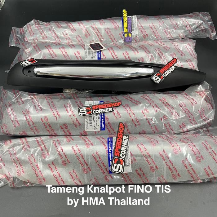 Tameng Knalpot FINO TIS Cover Knalpot FINO TIS by HMA Thailand Tameng Knalpot Yamaha FINO TIS HMA Th