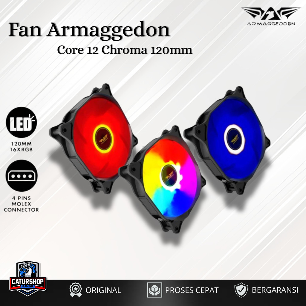 Fan RGB Armaggeddon Core 12 Chroma 12cm / Fan Case / Cooler
