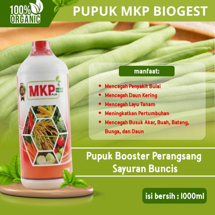 Pupuk MKP Biogest Cair 1000ml Penumbuh Bunga & Buah — Pupuk Cair Organik Pengganda Hasil Panen Tanam