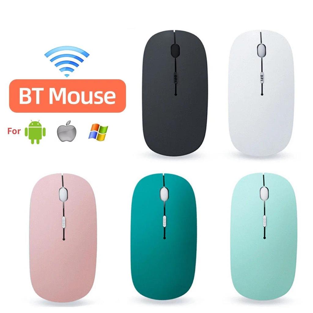 Bluetooth Mouse For Notebook Computer Battery Wireless Mouse For iPad Samsung Huawei Lenovo Android 