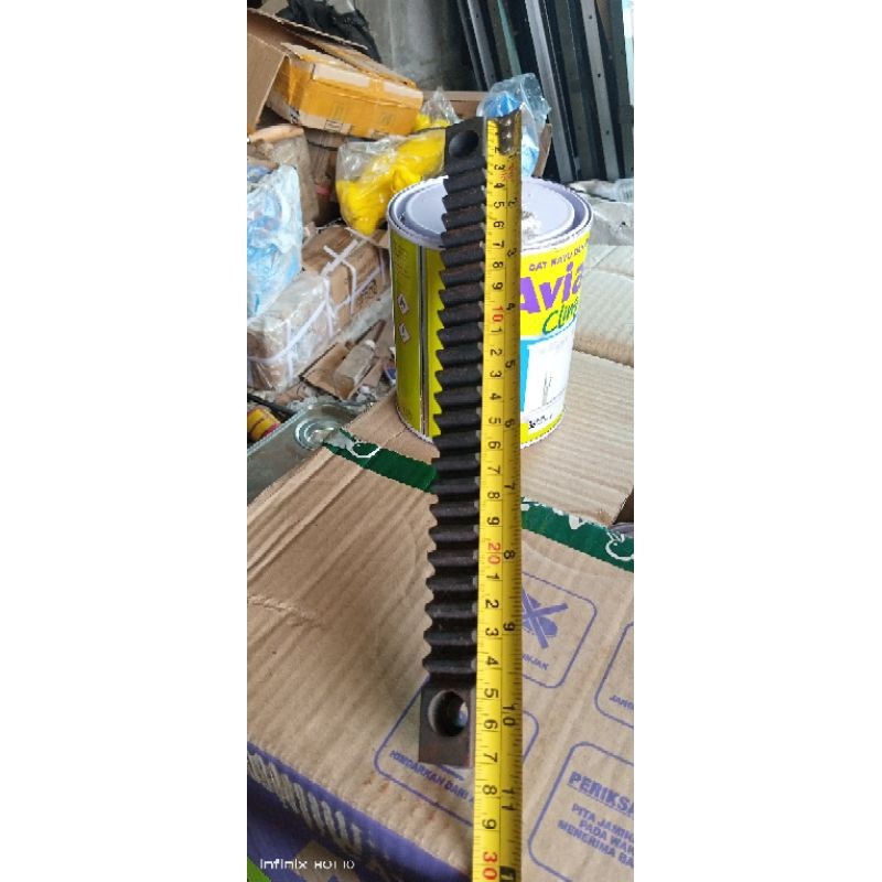 Gear lurus rel mesin bor bobok kayu gigi 23