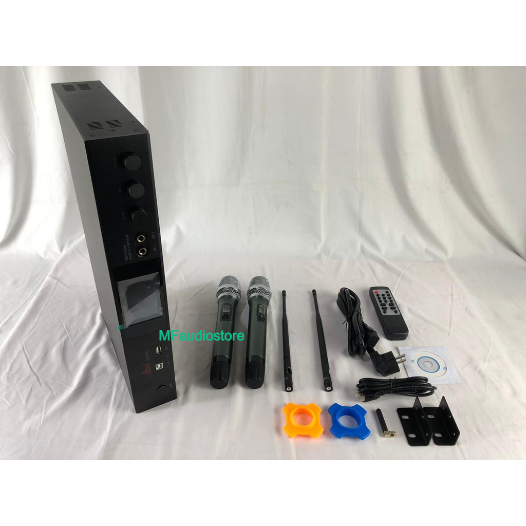 DIGITAL KARAOKE DBX SX400 POWER AMPLIFIER KARAOKE SX 400