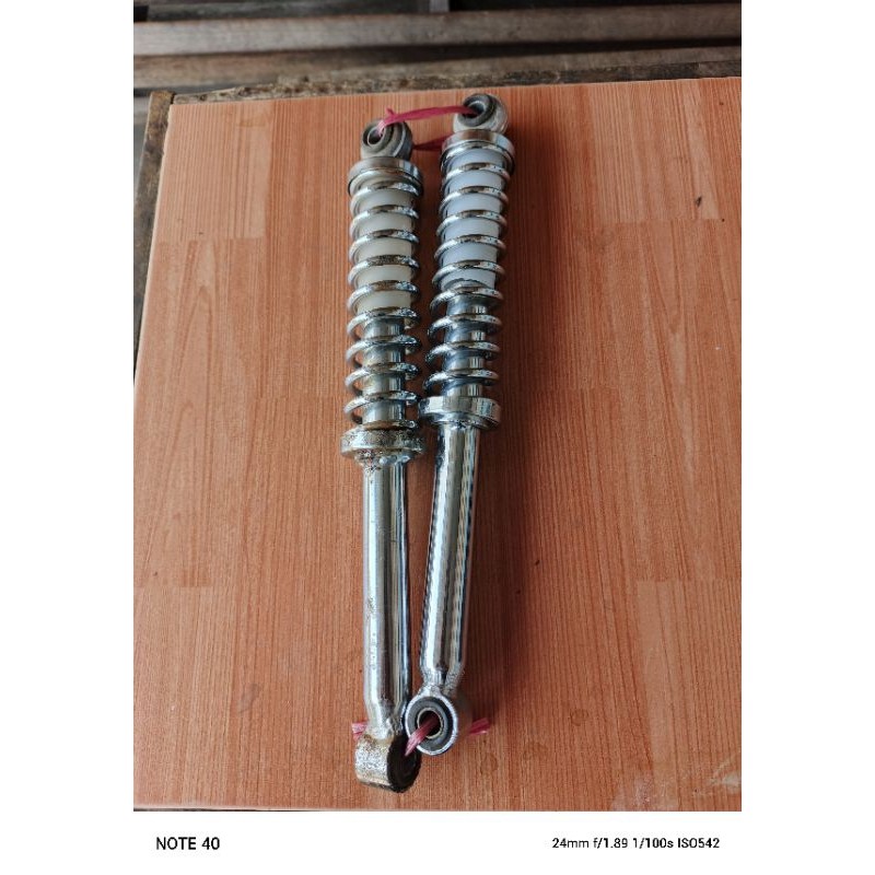 shock belakang sepeda bmx motobike 20 model besi kecil mulus nos antiq
