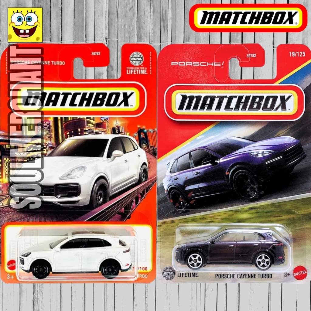 MATCHBOX PORSCHE CAYENNE TURBO PUTIH