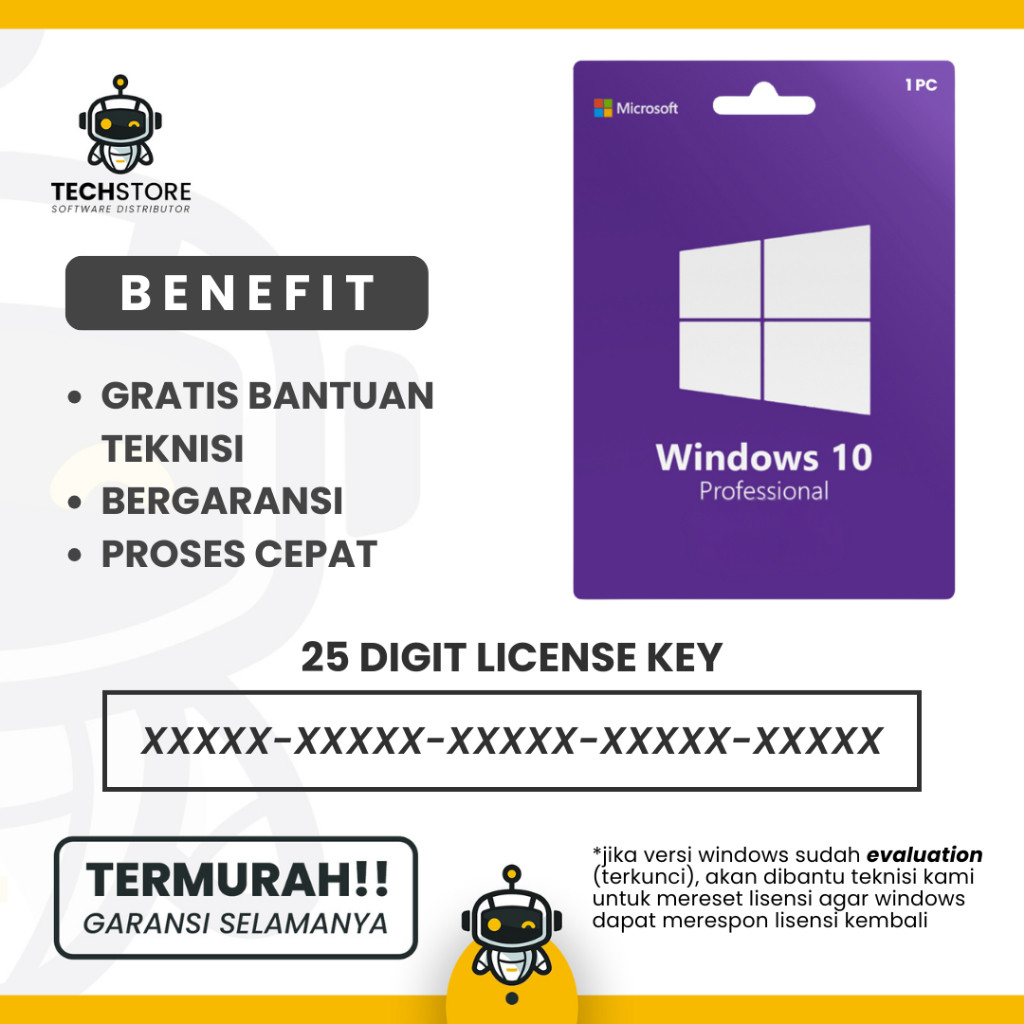 Windows 10 Pro Professional License Product Key Original Retail