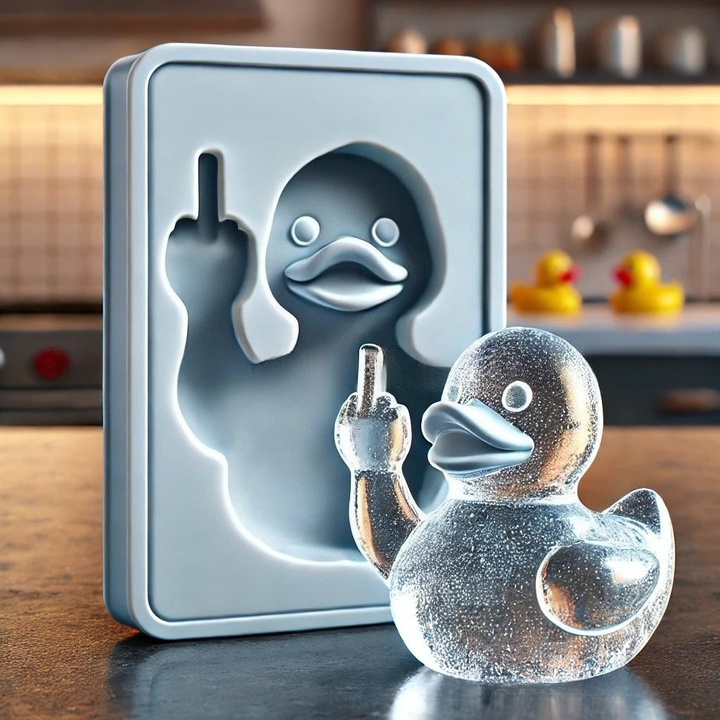 Funny Middle Finger Ice Mold Ice Cube Maker Ice Maker Ice Cream Mold Ice Cube Tray Ice Mold