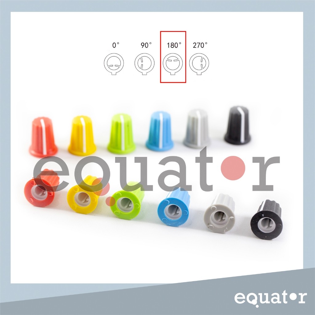 Knob / Knop Potensio Alps Mixer Bagus Setengah Lingkaran 180 derajat