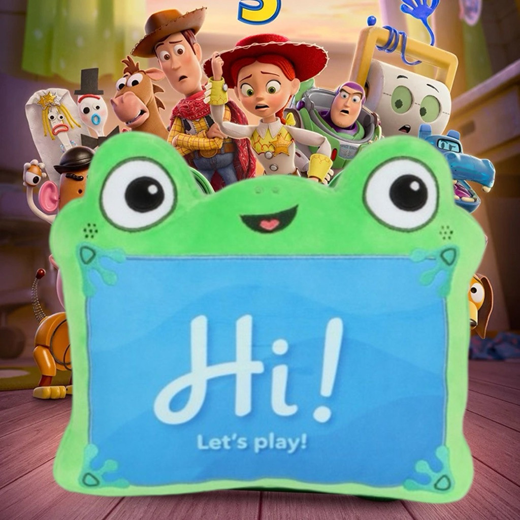 [PREORDER] Toy Story Lilypad Frog Plush Doll – Boneka Plush Katak Karakter Toy Story