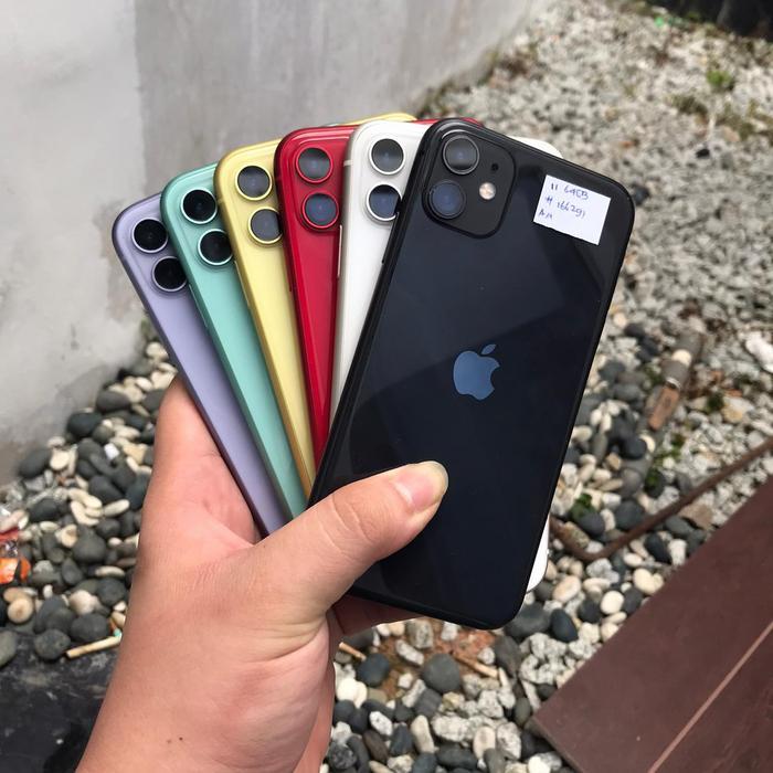 IPHONE 11 64GB SEKEN MULUS ORIGINAL