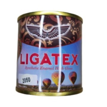 Cat Minyak untuk Kayu & Besi Ligatex / Elova Ukuran Kaleng Kecil - 0.1 Liter