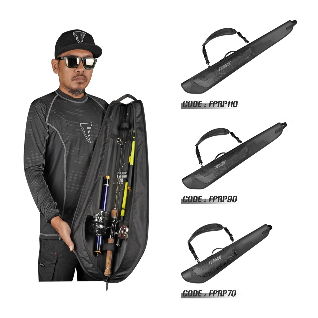 Terbaru Firecast | Tas Pancing | Tas Joran Hard Case | Firecast Pole Rod Pack