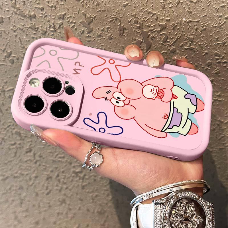 Casing For Realme Case Narzo 50A Prime 50i N61 N55 10 10A 20A Soft Silicone Imut Patrick Camera Prot