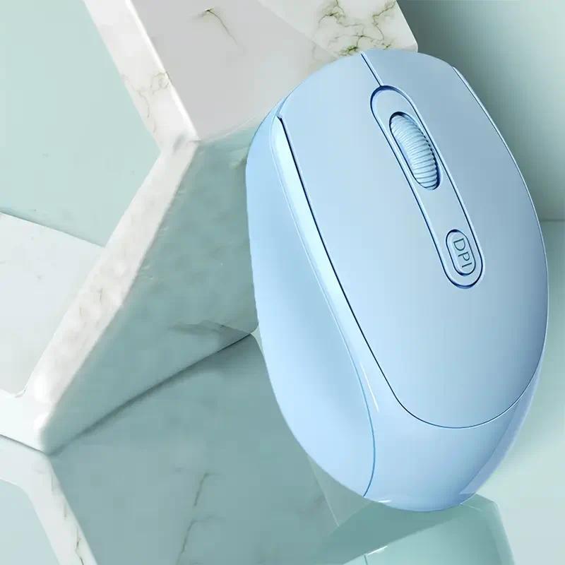 Wireless Mouse BluetoothCompatible 24G Wireless Mouse Dual Mode Computer Mice for Windows 7810 Mac i