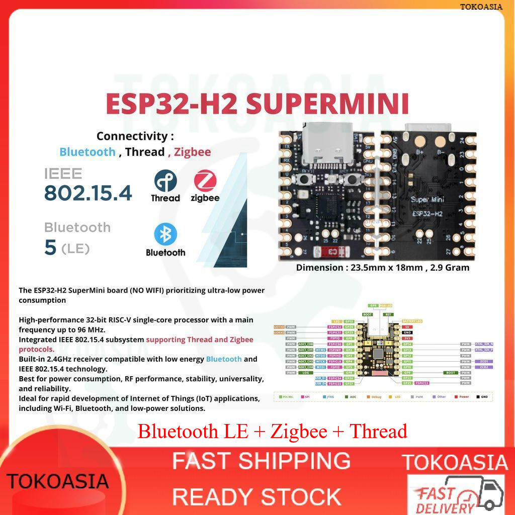 ESP32-H2 Supermini Development Board H2
