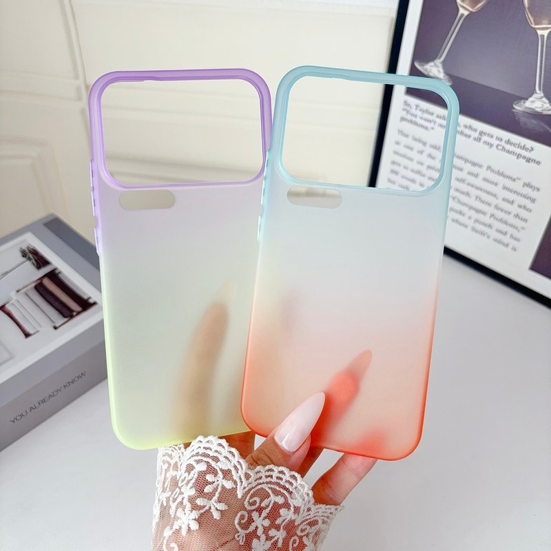 Untuk Xiaomi 17 Pro Max/17 Pro Casing Casing Ponsel Belakang Lembut Warna Gradien Ultra Tipis   Ring
