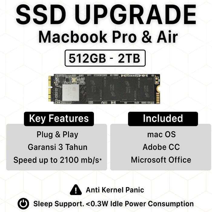 SSD Macbook Pro Retina Air Mac Mini iMac Upgrade 2013 2014 2015 2017 - 128GB