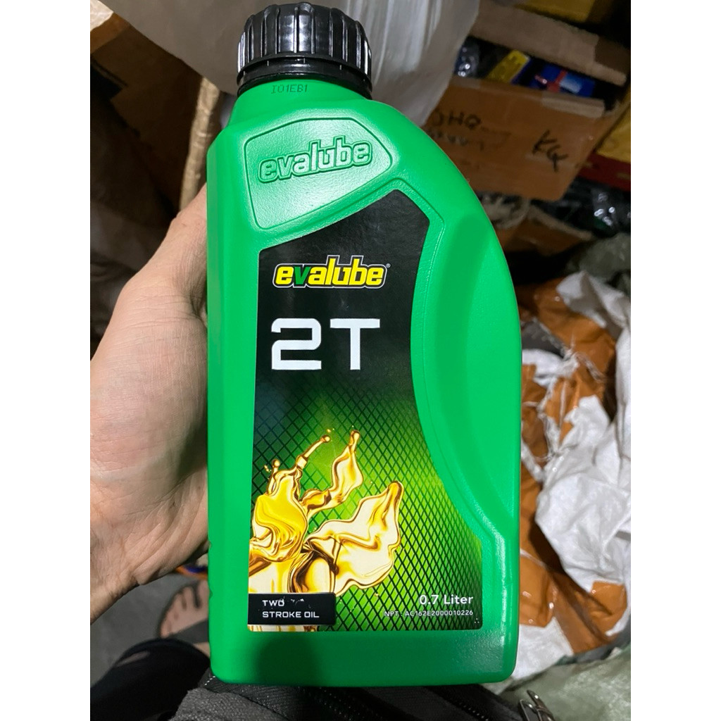 Oli evalube 2T 2 tak hijau