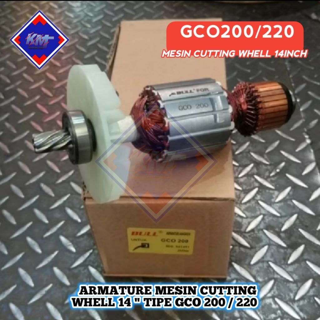 BULTRAX ARMATURE ANGKER GCO200 / GCO220 MESIN CUTTING WHELL 14INCH ANGKER GCO220 GCO200