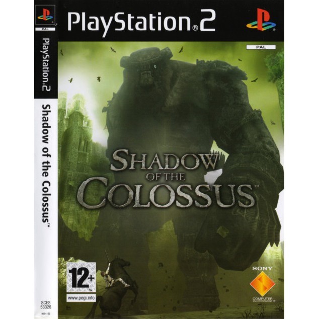 KASET DVD GAME PS2: SHADOW OF THE COLOSSUS