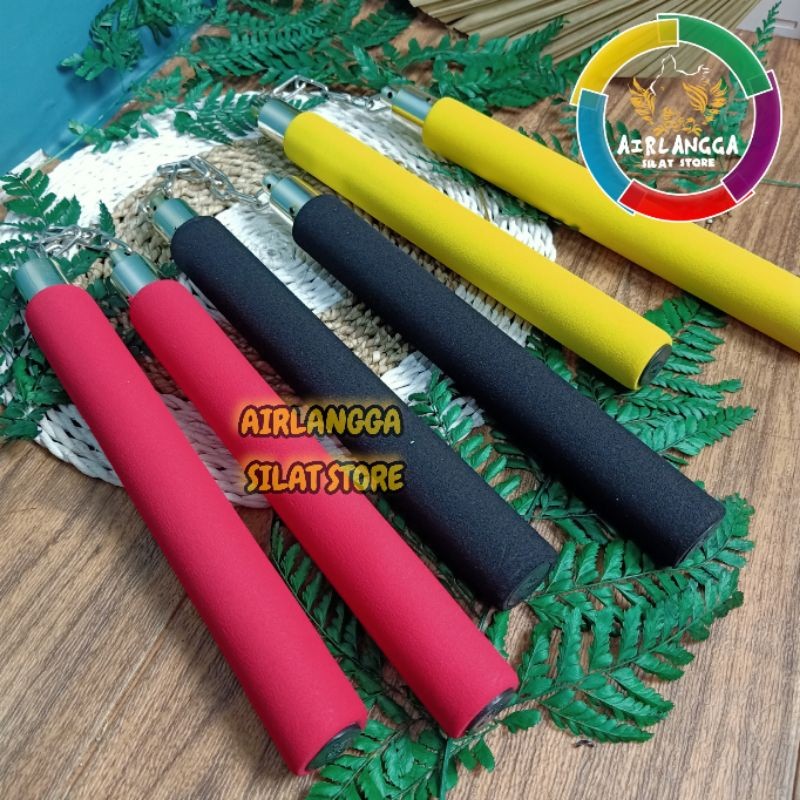 Double stik/ Nunchaku/ Ruyung Model Busa dobel stik busa