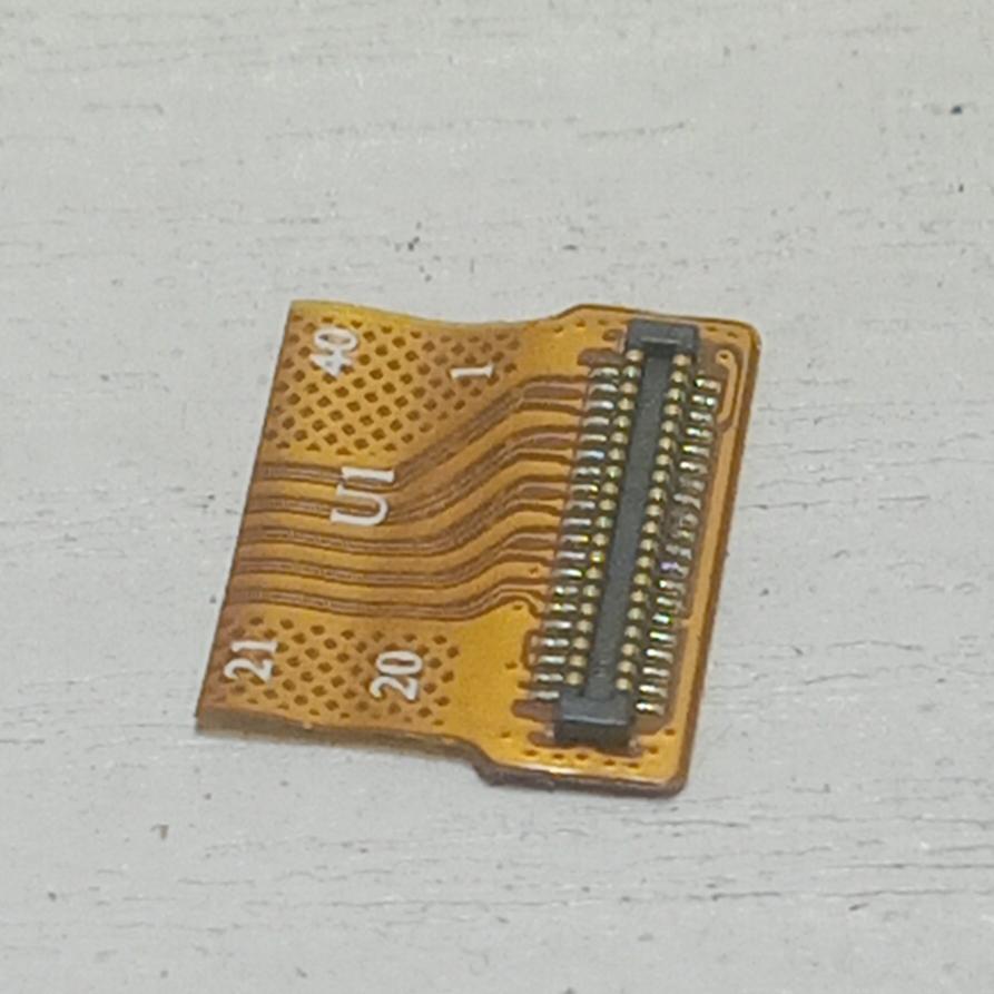 Konektor Soket LCD Realme C21Y C25Y Buntung Ori Copotan