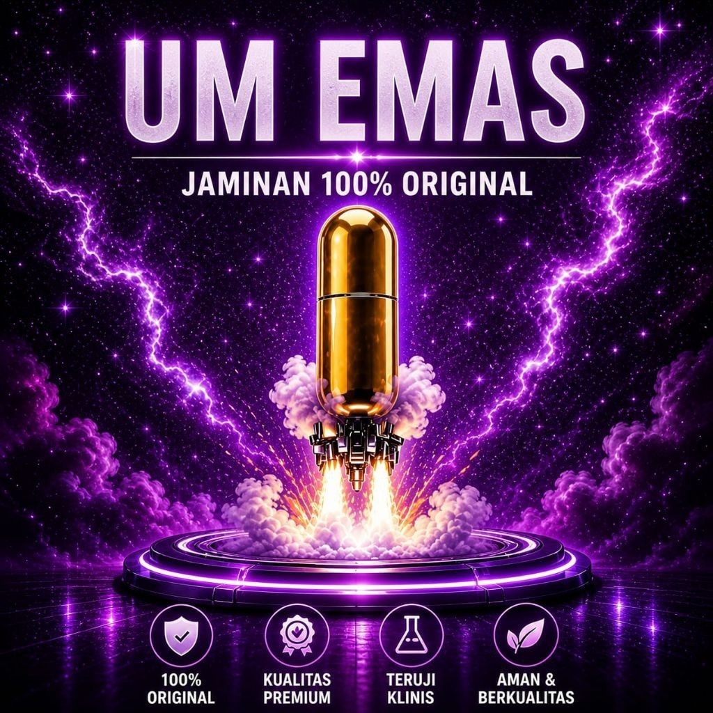 Gold Um100% Kemasan BOX 100% ORIGINAL ASLI