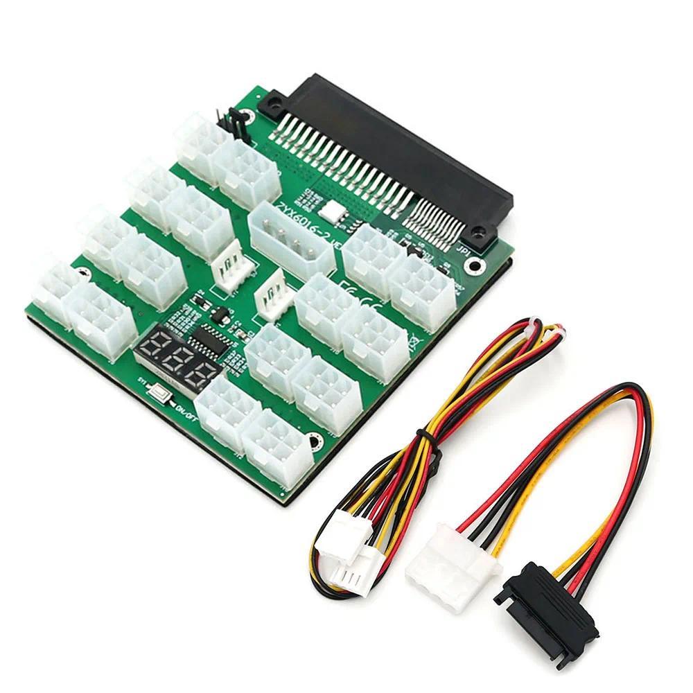 Breakout Board Dell 750W 1100W 2000W Server Power Converter Board ATX 16 Port 6Pin 4Pin PSU GPU Serv